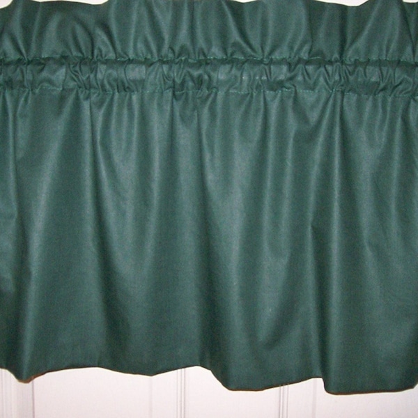 Green Valance Etsy