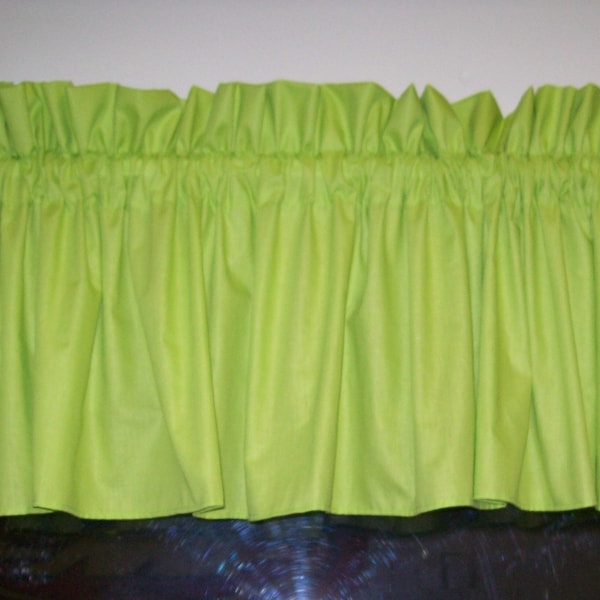 Green Valance Etsy
