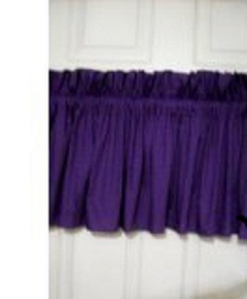 Purple Valance 84