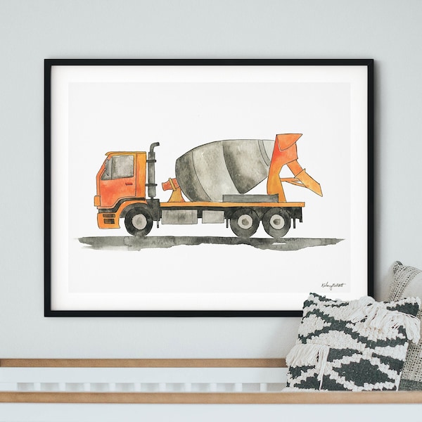 Cement Truck - Etsy