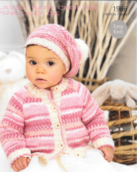 Pdf Knitting Pattern Baby Child 