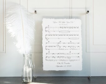 Paper Anniversary Gift, 1st Anniversary Print for Wife, Cotton Anniversary Present, Paper Anniversary Present for Husband, Paper Gift Idea