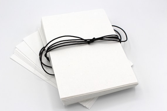 Wedding Invitation Paper, 5x7 Handmade Paper, Cotton Paper