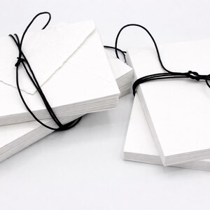 Blank Card + Envelope | 5x7 Deckled Edge Cotton Paper Add-On