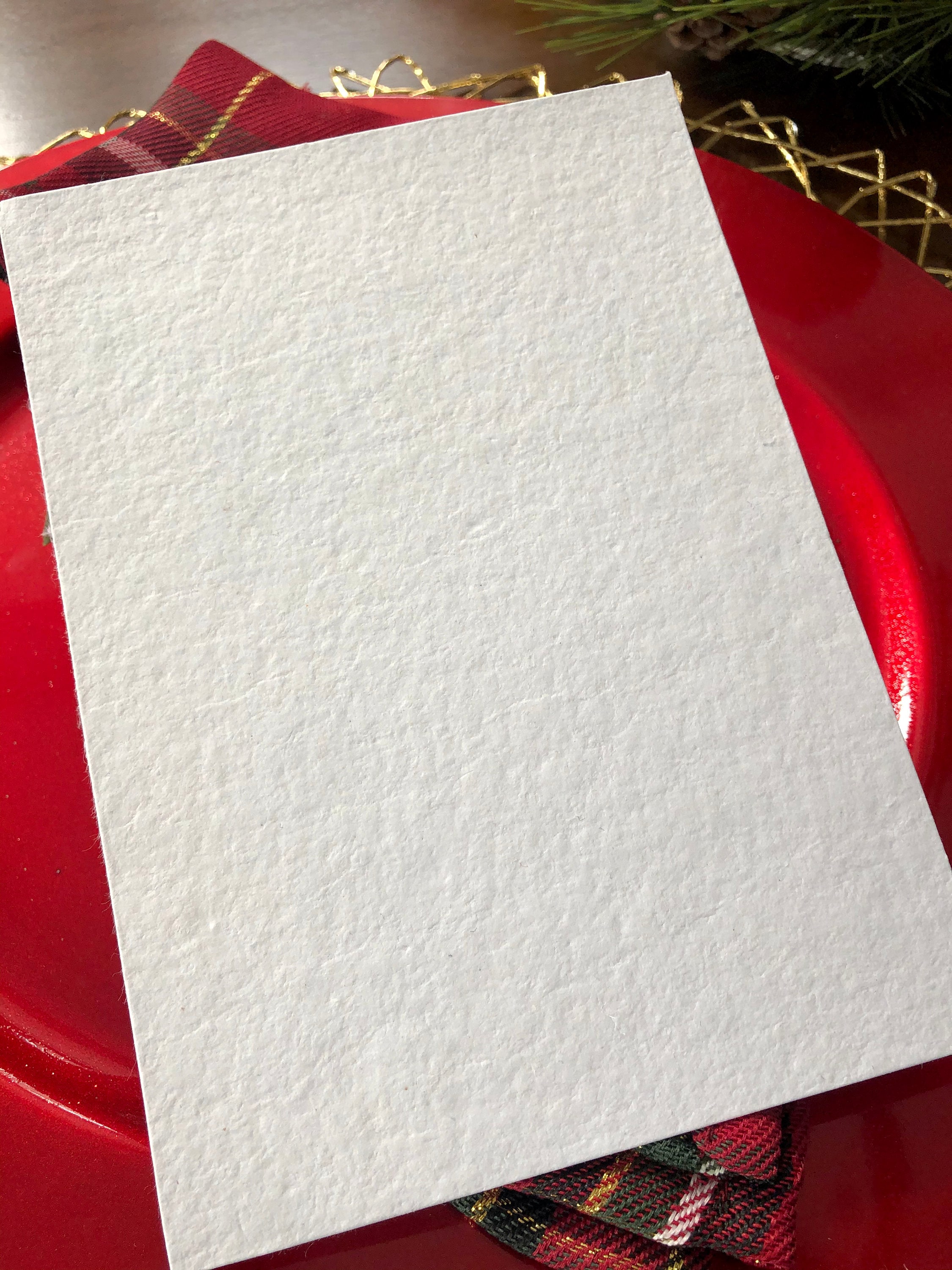Cotton Invitation Paper 5x7 Handmade Paper Cotton Paper Etsy