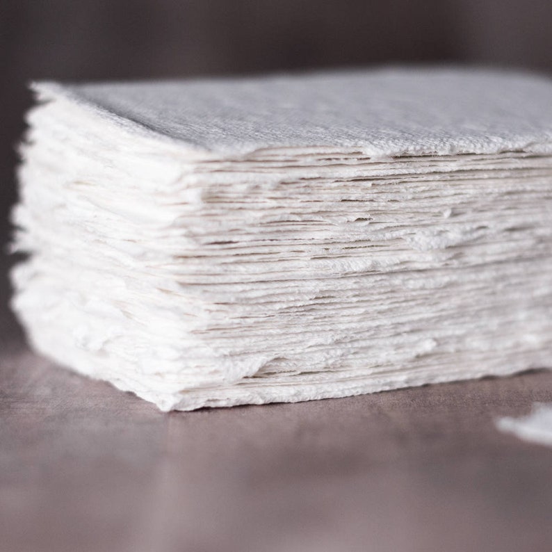 Papel de algodón blanco l Scrapbooking papel l papel de Etsy Papel de algodón blanco l Scrapbooking papel l papel de Etsy