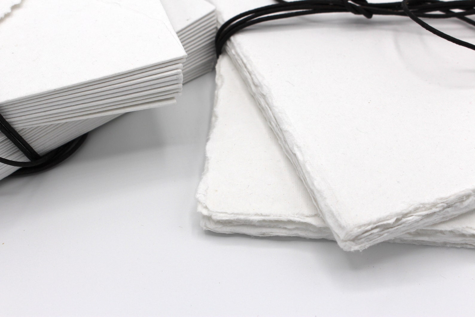 Deckled Edge Paper With Hand Torn Edges 5 X 7 in Thick Watercolor Paper