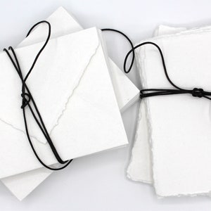 5 "x 7" 300G/M, Elfenbeinfarbenes handgemachtes Büttenpapier // Büttenpapier, Baumwollpapier, Einladungspapier, Kalligraphiepapier, 5x7 Papier