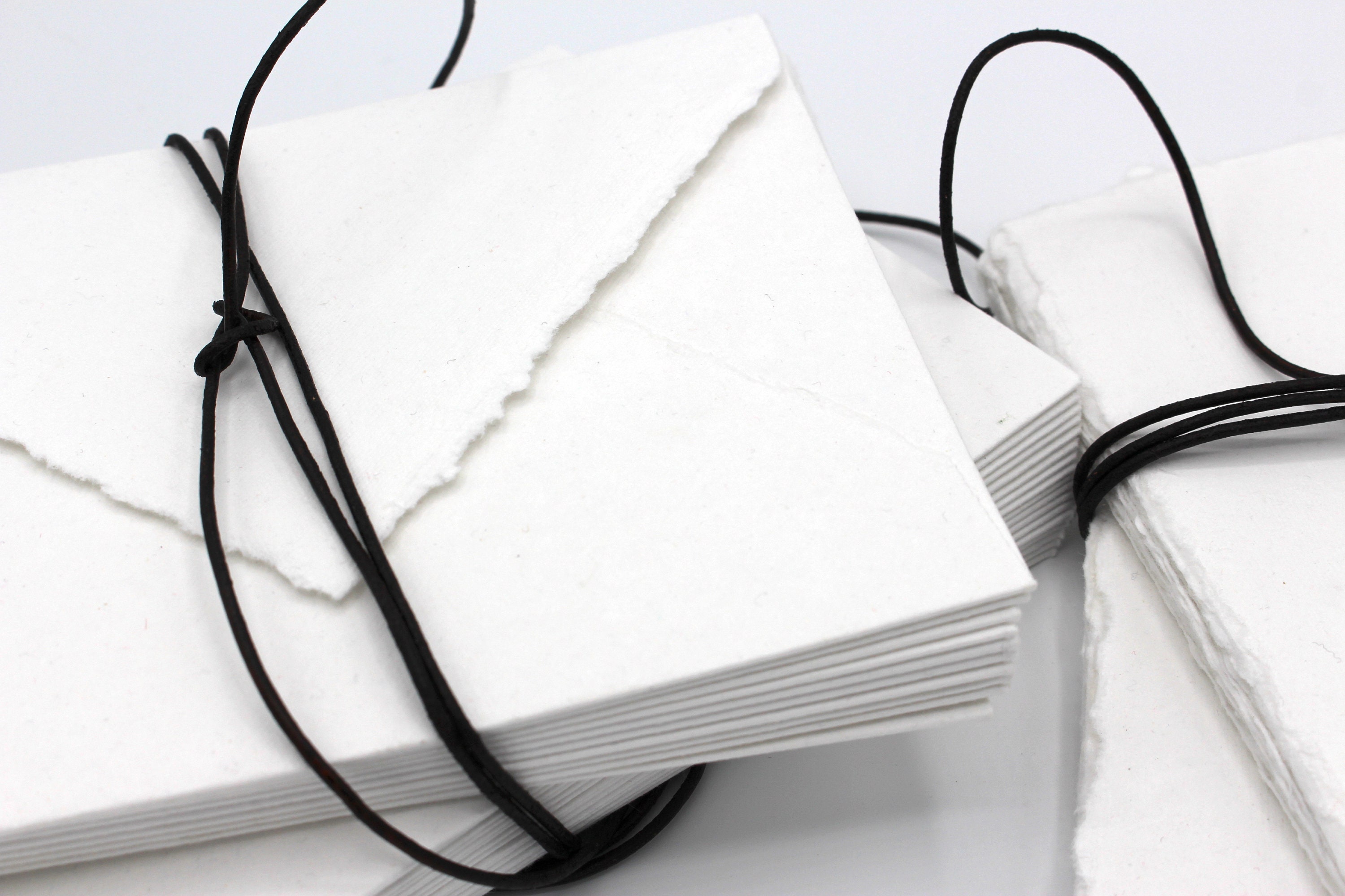 Ivory, 5 x 7, 300 gsm – Deckle edge paper – Indian Cotton Paper Co.