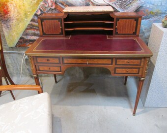 Antique French Louis Style Ornate Ormolu Desk Table With Etsy