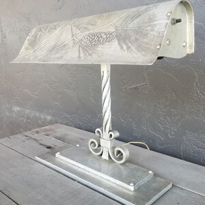 Mid-Century Modern Aluminum Desk Lamp by Wendell August Forge image 1