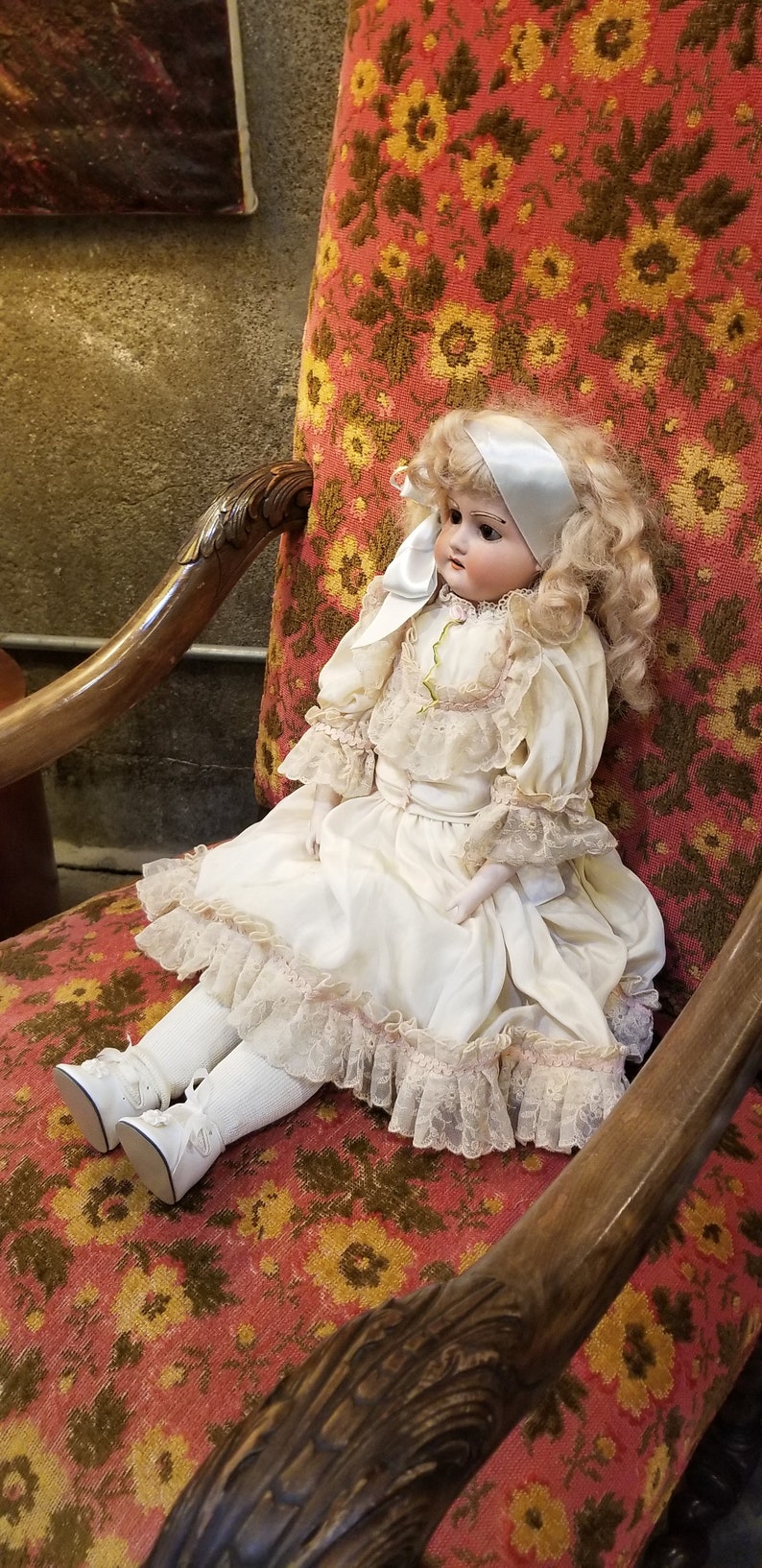 Antique Bisque Doll Florodora image 7