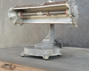 Antique Industrial Grade Lamp by Calvert