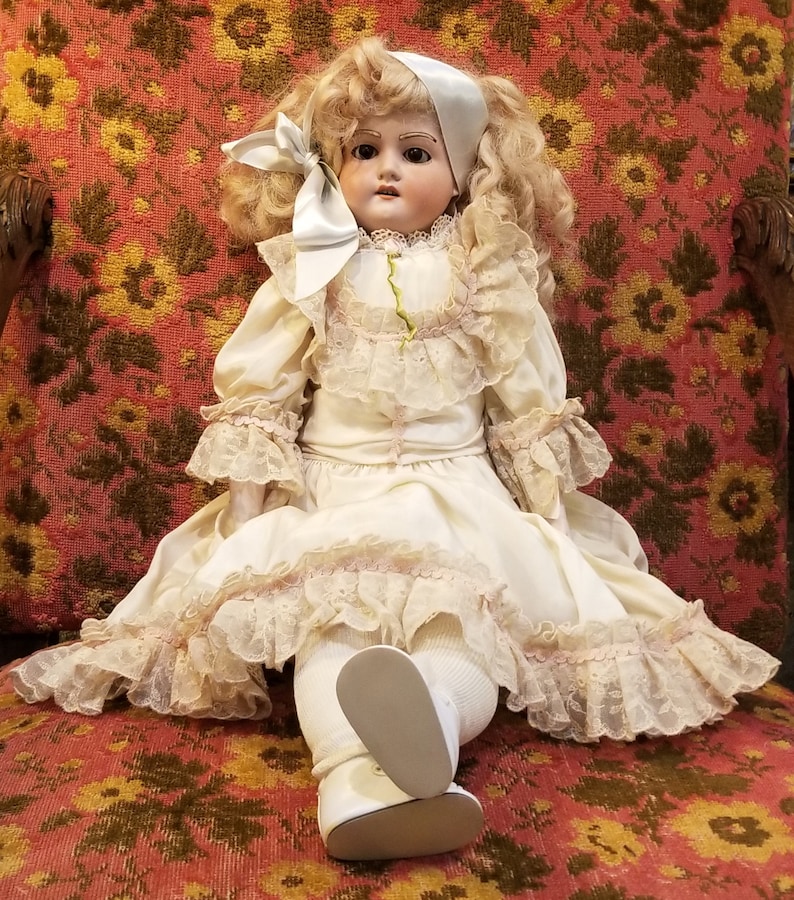 Antique Bisque Doll Florodora image 1