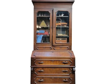 Antique Victorian Secretary Desk Circa. 1800's