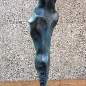 Bronze Cubism Sculpture of Nude Figures by Dominique Dardek image 2