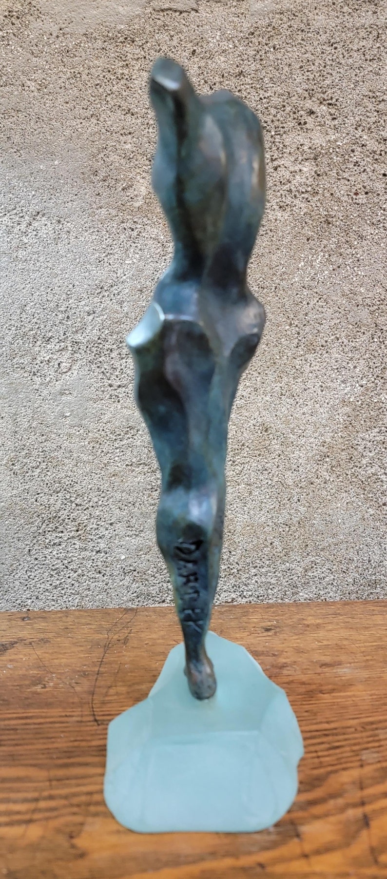 Bronze Cubism Sculpture of Nude Figures by Dominique Dardek image 2