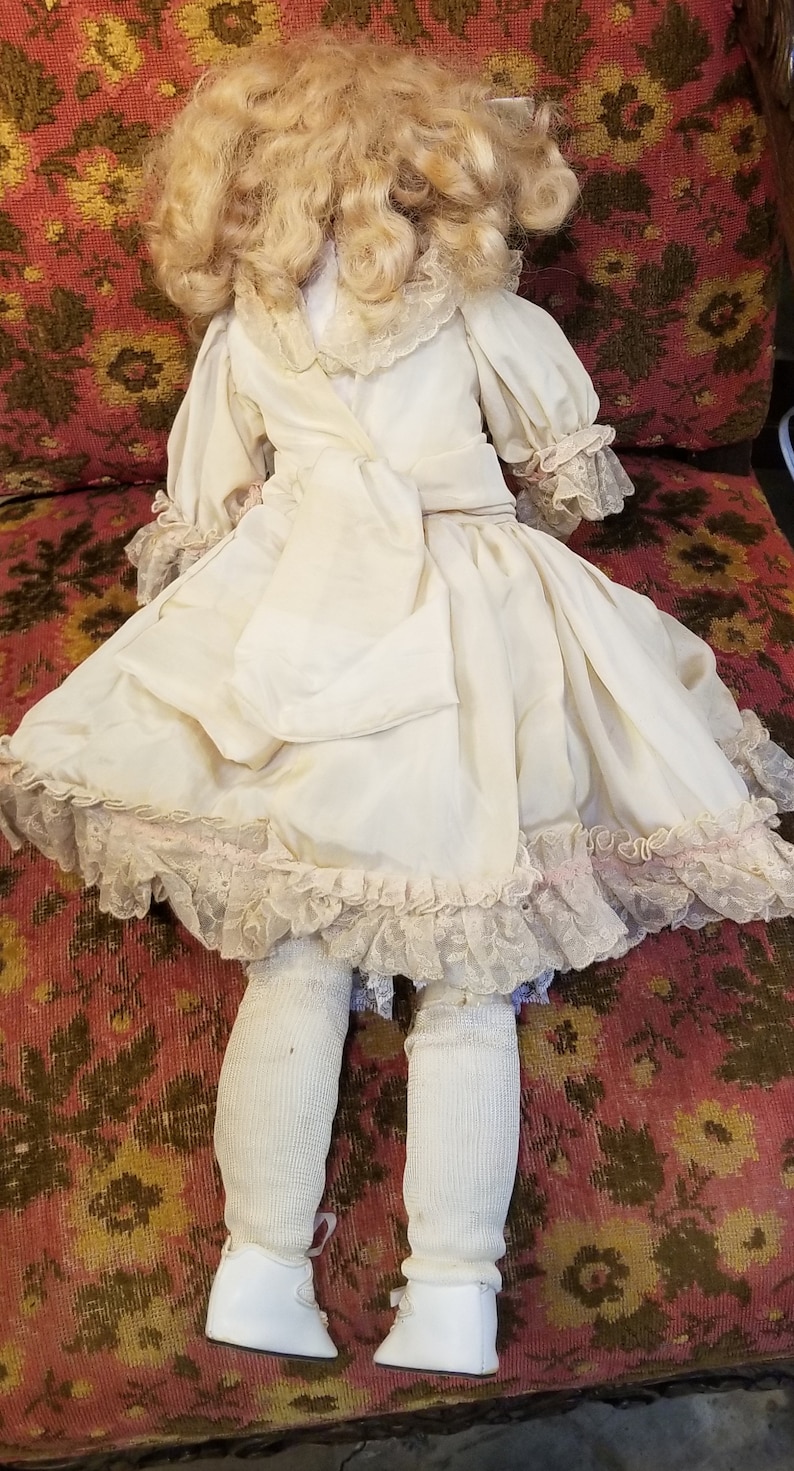 Antique Bisque Doll Florodora image 3