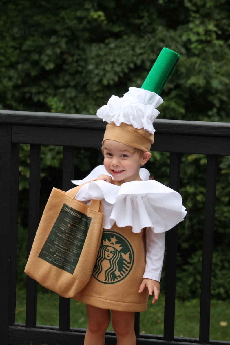 Frappuccino Coffee Kid's Costume Etsy