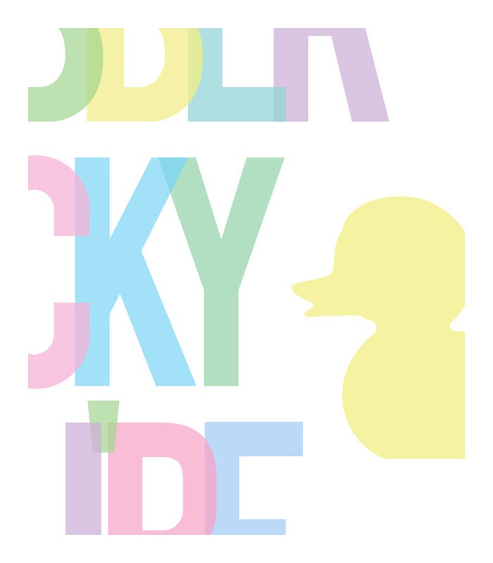 Rubber Duckie You're the One Nursery Rhyme Art Print Etsy Australia