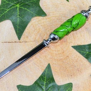 Leaf Athame, Pagan Athame, Wiccan Athame, Witches Athame in a choice of colours