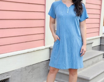Blue Rain Organic Dress
