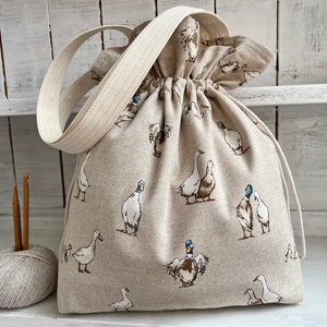 SAC DE PROJET AVEC CORDON D'OUIE CANARD CANARD 9 POCHES