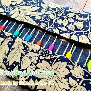 CROCHET DPN HOLDER Knitting Needle Case Roll