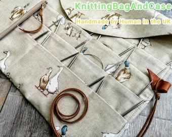 Mallard Duck CIRCULAR NEEDLE ORGANIZER