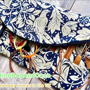 Fågel UTBYTBART NÅLFÖRVARING Japansk Vintage Garden