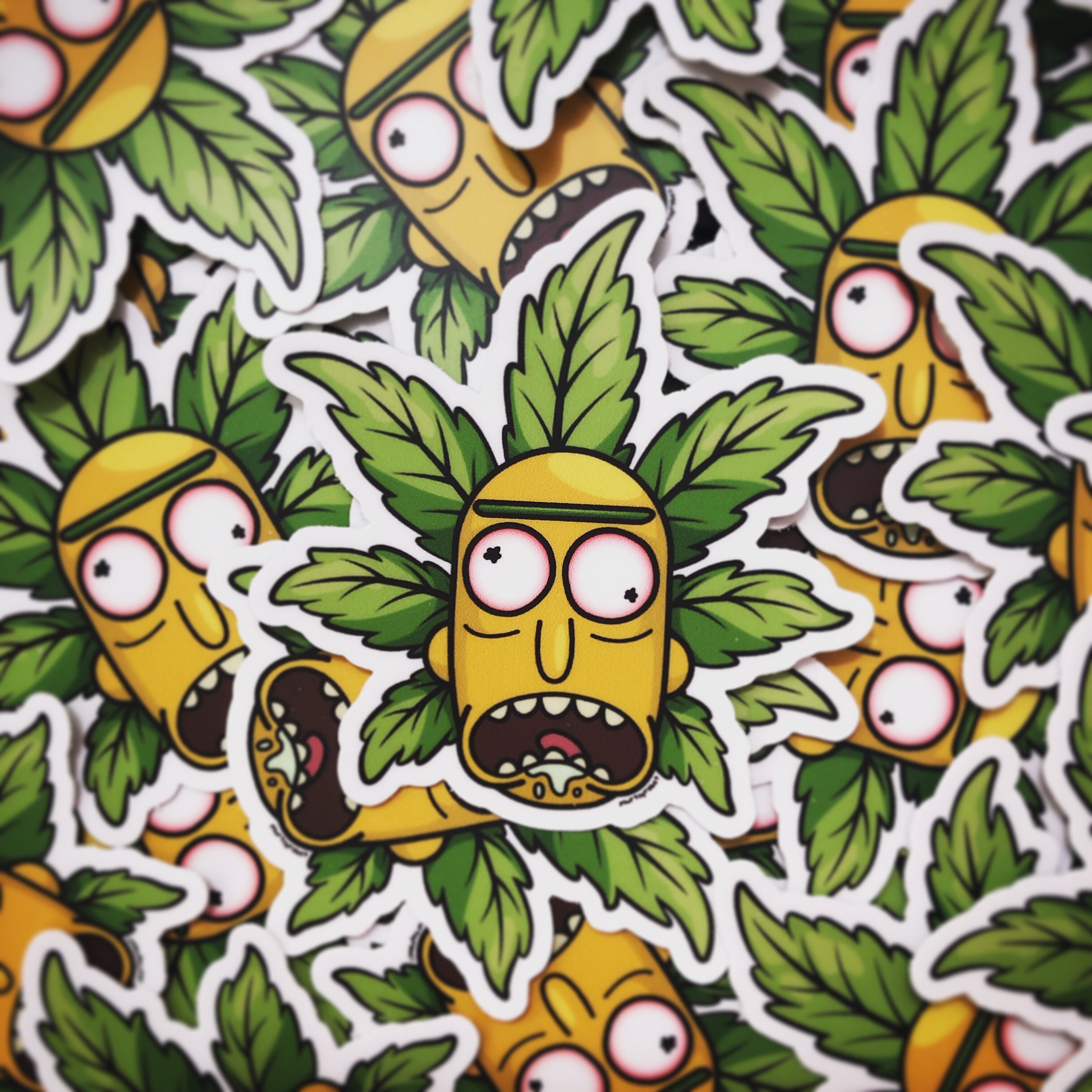Wubba Lubba Dab Dab Sticker Etsy