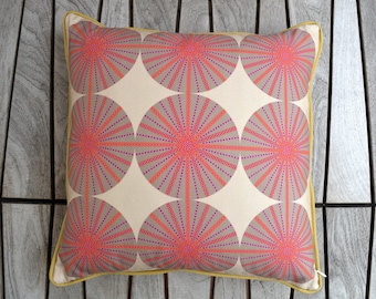 Pillow Cover 18x18 inches in Lightweight Cotton Twill fabric made from high quality 100% cotton 2 sided, Included feather insert