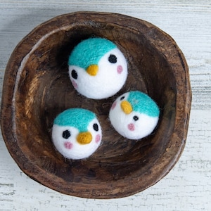 Felt Bluebird: 100% Wool Spring Garland Decoration