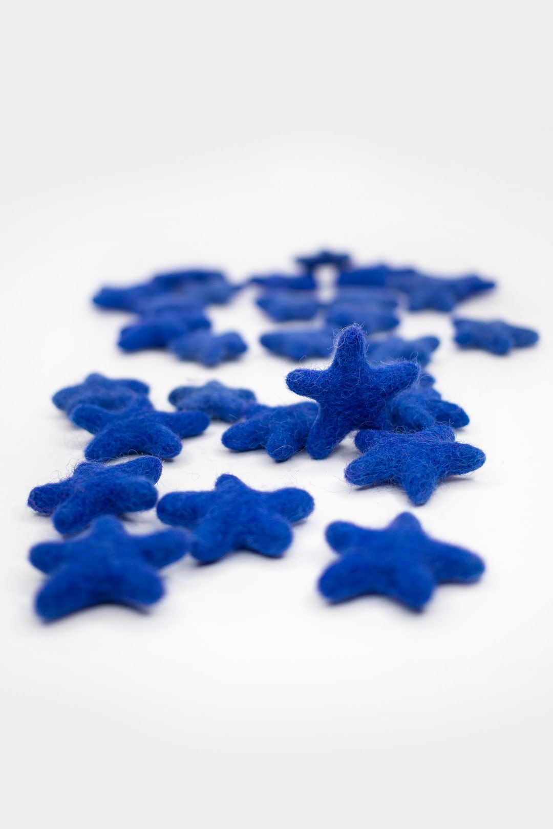 Cobalt Felt Stars 4th of July Stars felt Shape felt Stars Etsy