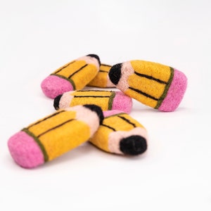Jumbo Chunky Jumbo Felt Pencil | Back to School | Teacher Gifts | Tiered Tray Display