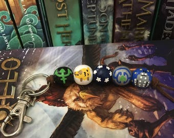 Percy Jackson Camp Bead Keychain