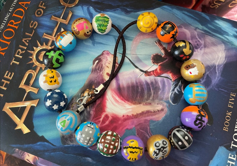 Percy Jackson Camp Bead Necklace PLEASE READ DESCRIPTION image 1