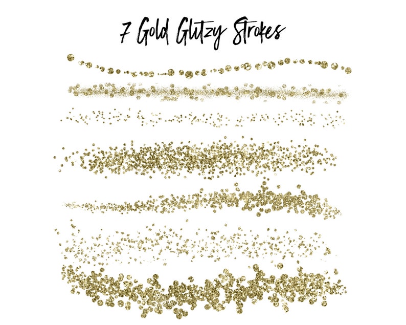 Download Gold Brush Strokes Clipart / Teal Brush Strokes Clip Art ...