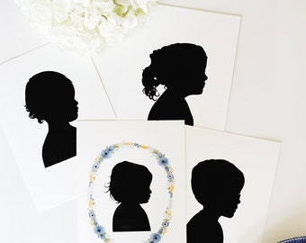 Custom Silhouette (Great Mothers Day Gift!)