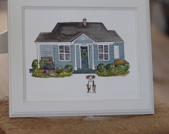 Custom Listing House Portrait