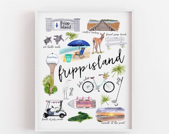 Fripp Island Print