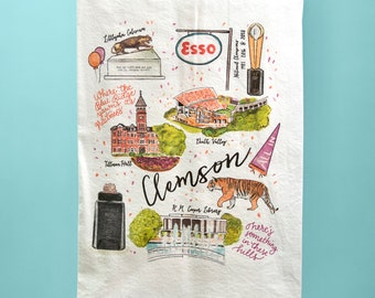 Clemson Tea Towel