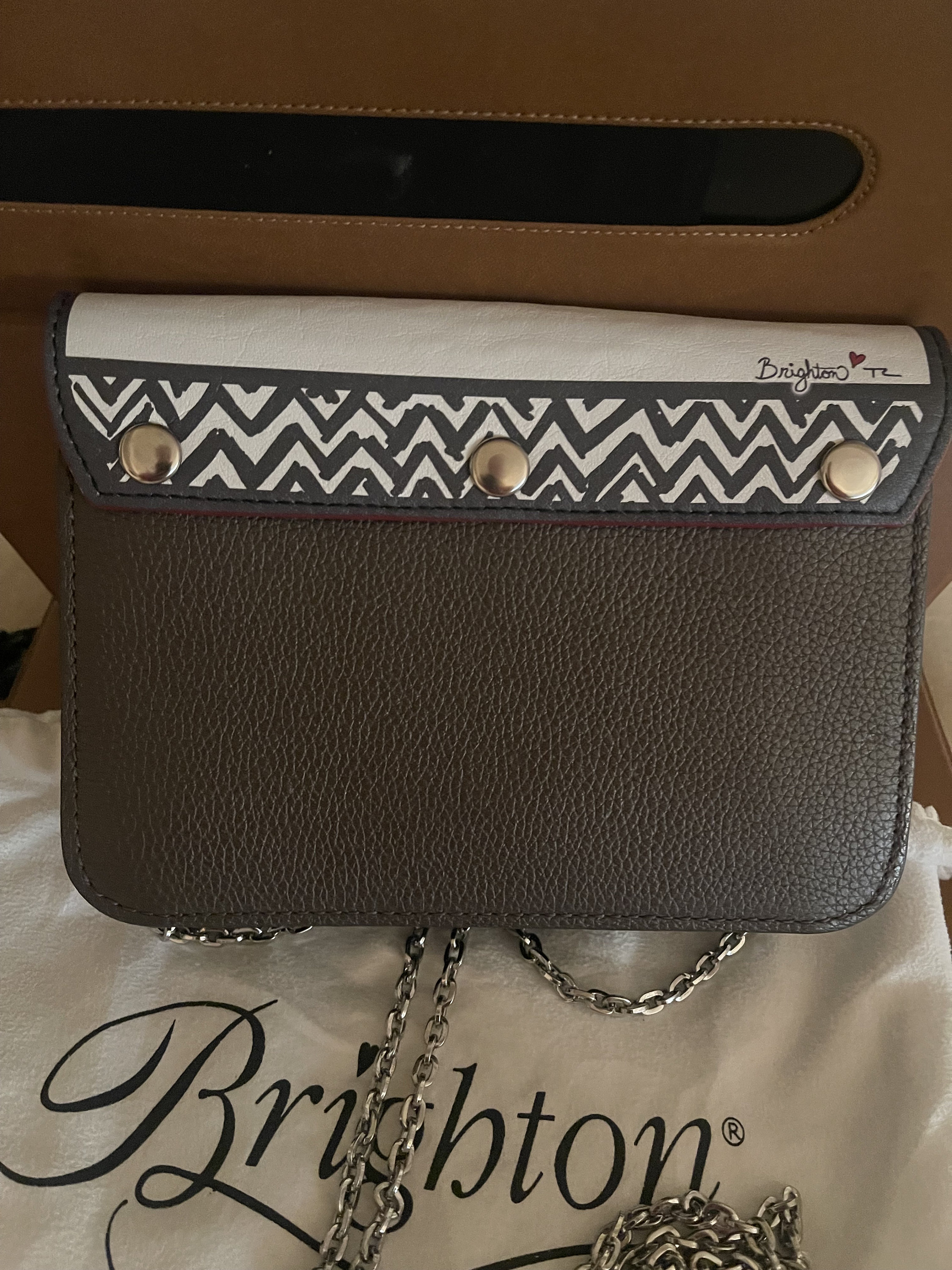 Brighton Downtown Girls Ginger Snappy Mini Bag With Removable interchangeable Flap and Removable Chain Strap Etsy