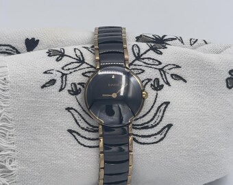 Vintage Rado Diastar Watch: High-tech Ceramic, Diamond Markers - Etsy