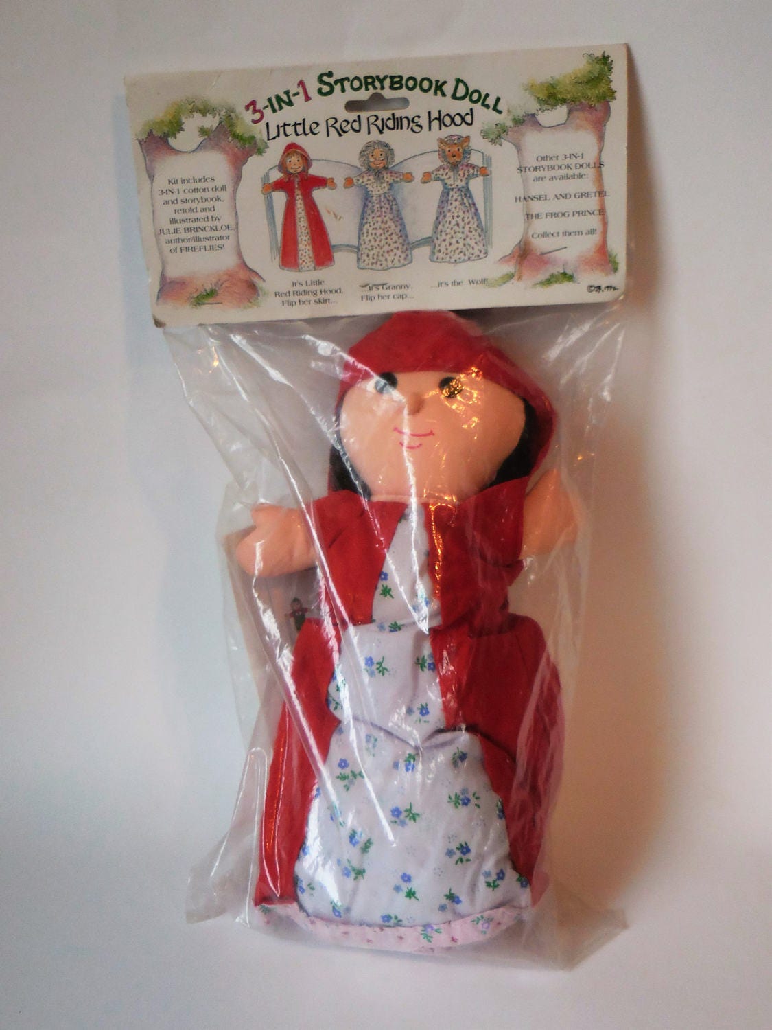 little red riding hood 3 in 1 doll