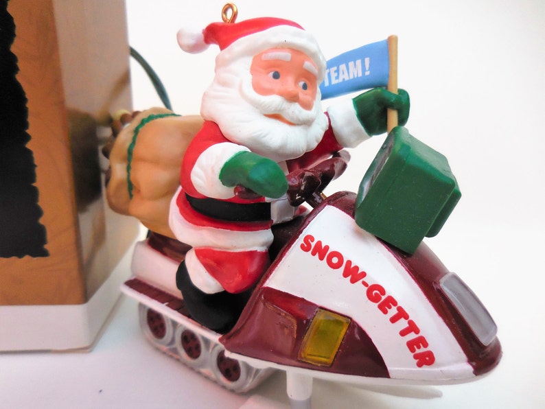 Metal Tealight Holder With Santa Juggling Presents Cutout Xmas Decorations