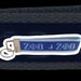Handmade Zeta Phi Beta Sorority Ribbon Key Fob Keychain - Etsy