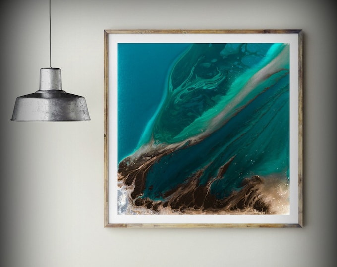 Beauty Runs Deep, Coastal Collection Print