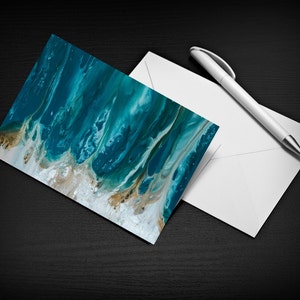 Vacaciones tarjetas, conjunto de tarjetas en blanco con los sobres, arte tarjeta de felicitación estacionario tarjetas estacionaria establece, tarjetas de agradecimiento, tarjeta de aniversario