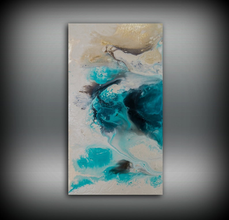 Zen Painting Watercolor Painting Office Art Print Abstract Painting Contemporary Art Abstract Painting Large Wall Art Bathroom Decor image 4